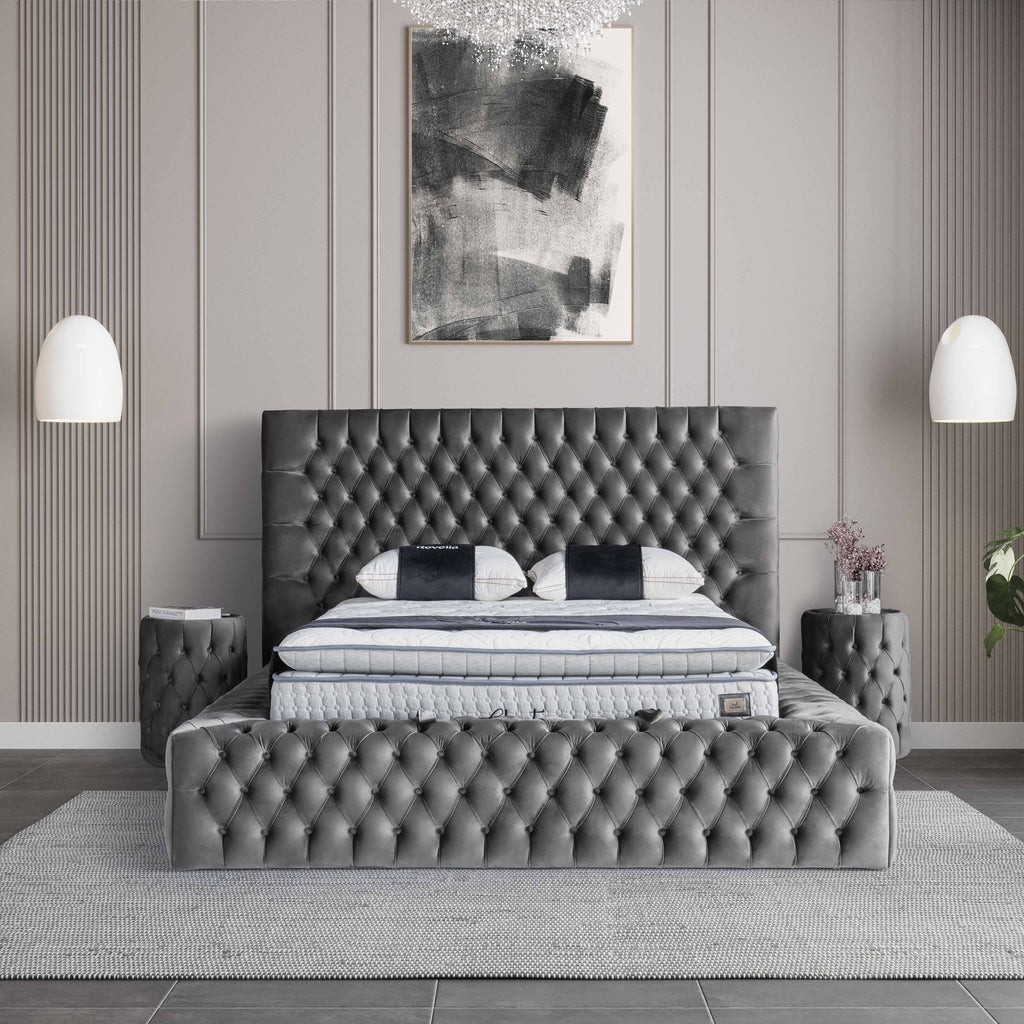 Chester XL | Revella Boxspringbett mit Stauraum