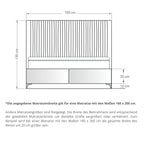 Wrinkle | Revella Boxspringbett mit Stauraum