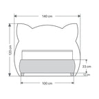 Cat | Revella Kinderbett mit Stauraum