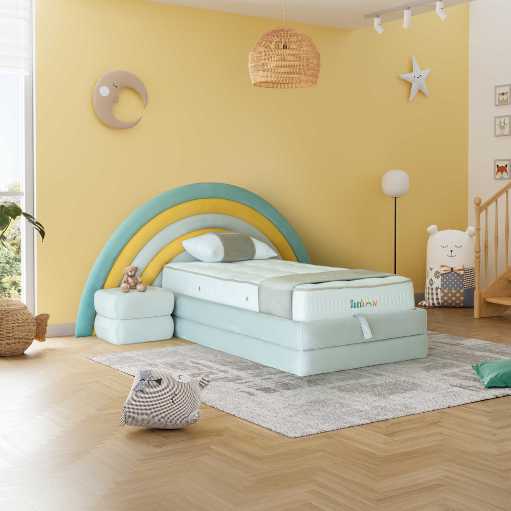 Rainbow | Revella Kinderbett mit Stauraum