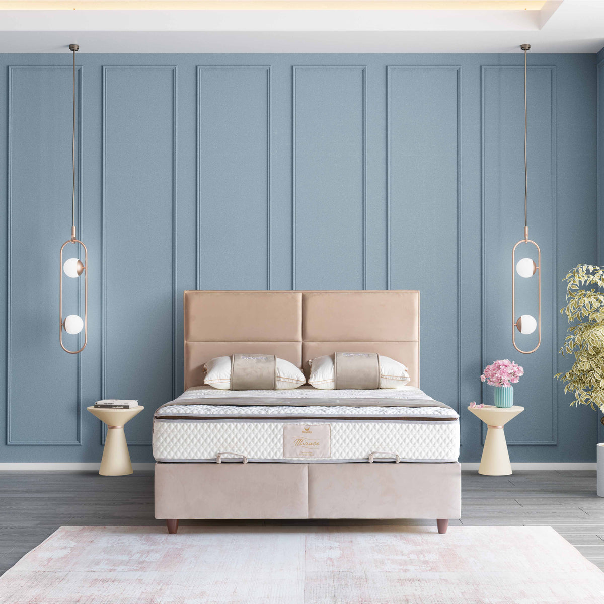 Dallas | Revella Boxspringbett mit Stauraum