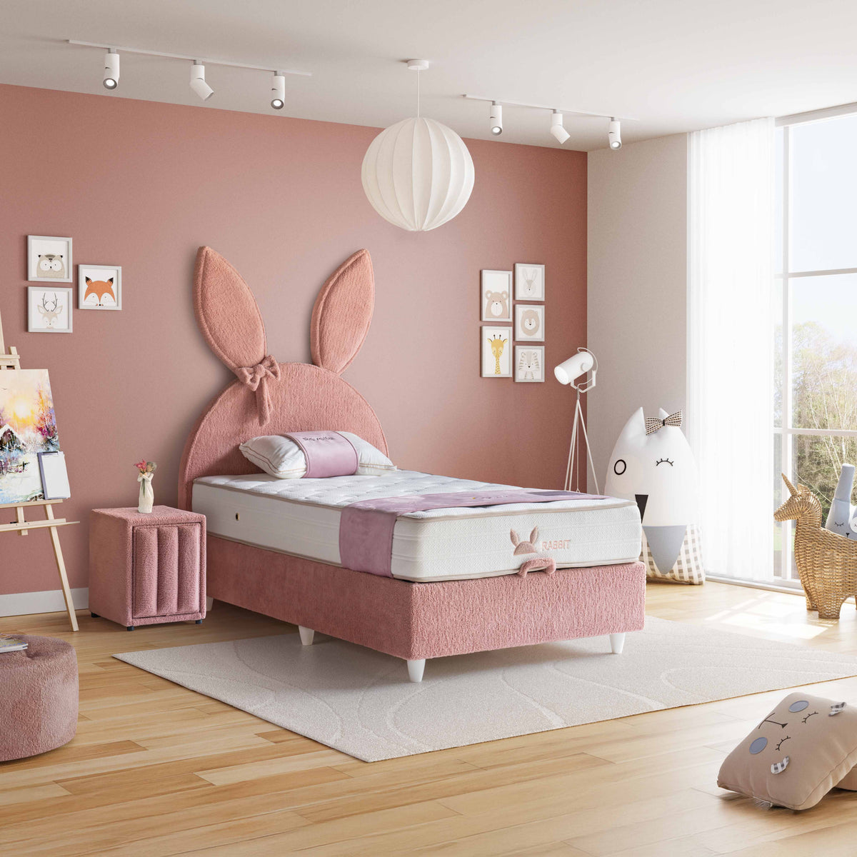 Rabbit | Revella Kinderbett mit Stauraum