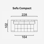 Panamera Comfort Sofa | Saloni