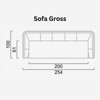 Phantom Sofa | Saloni