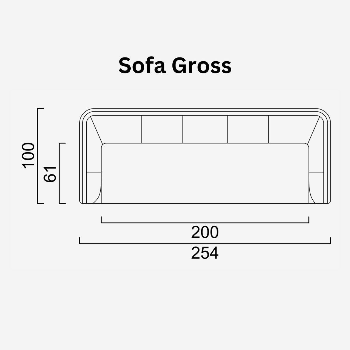 Phantom Sofa | Saloni