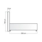 Ocean | Revella Boxspringbett mit Stauraum
