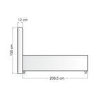 Wrinkle | Revella Boxspringbett mit Stauraum
