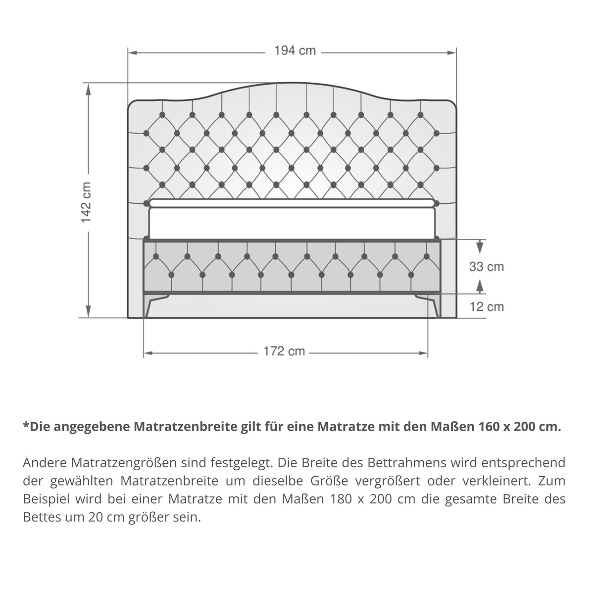 Stella | Revella Boxspringbett mit Stauraum