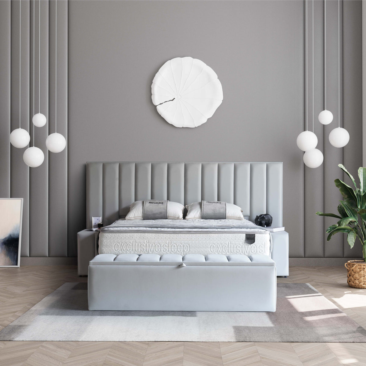 Diamond XL | Revella Boxspringbett mit Stauraum