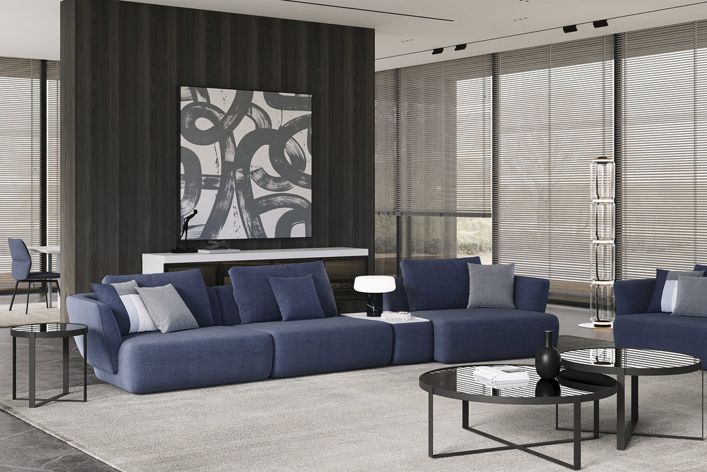 Lugano Sofa mit Couchtisch | Saloni