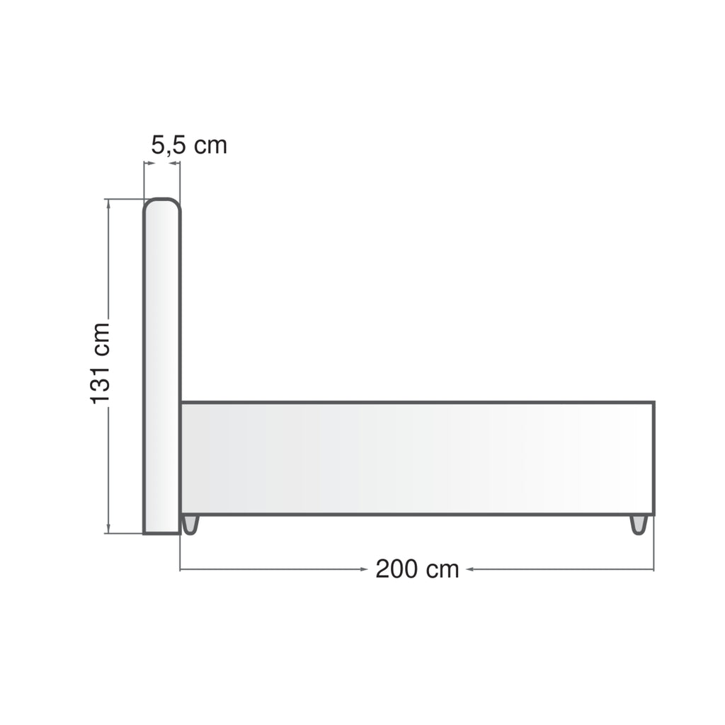 Grey Stone | Revella Boxspringbett mit Stauraum