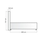 Grey Stone | Revella Boxspringbett mit Stauraum