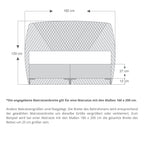 Silver | Revella Boxspringbett mit Stauraum