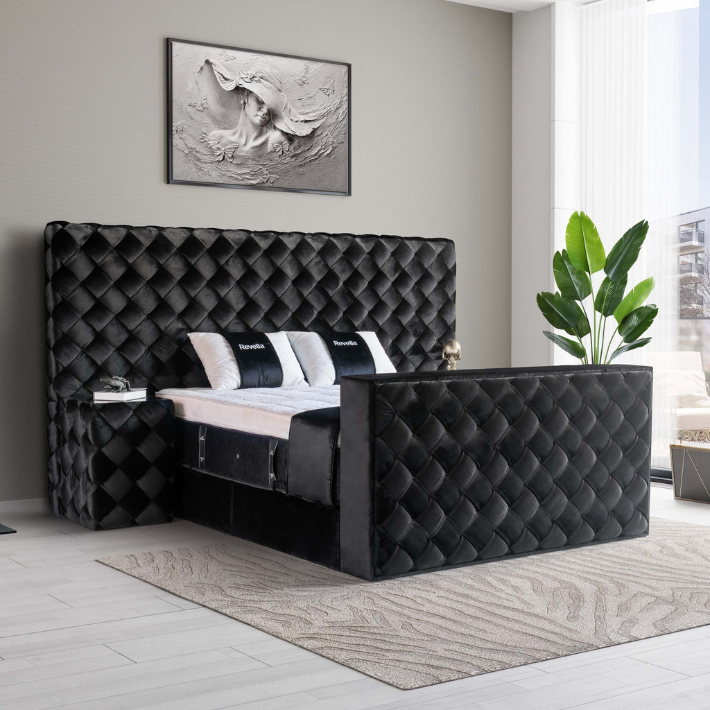 Twell | Revella Boxspringbett mit Stauraum